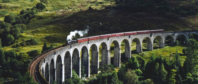 Ponte ferroviario famoso grazie ai film di Harry Potter